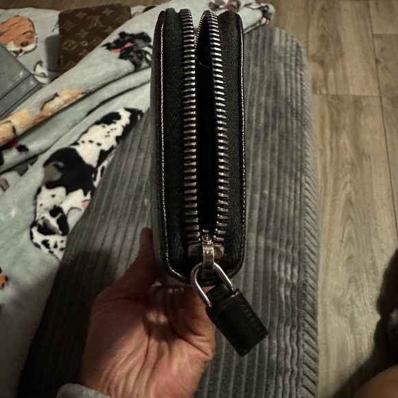 PRADA Saffiano Leather Zip Around Long Wallet/ - Picture 2 of 5